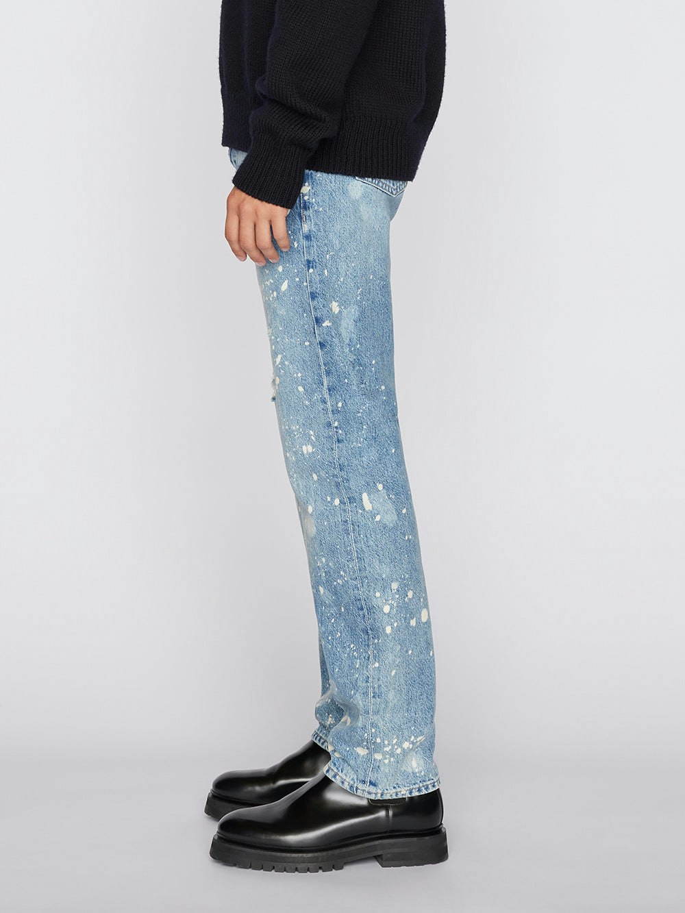 jeans side view